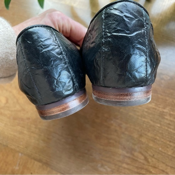 Vionic Willa II Black Leather Comfort Flats size 7.5 - Picture 5 of 10